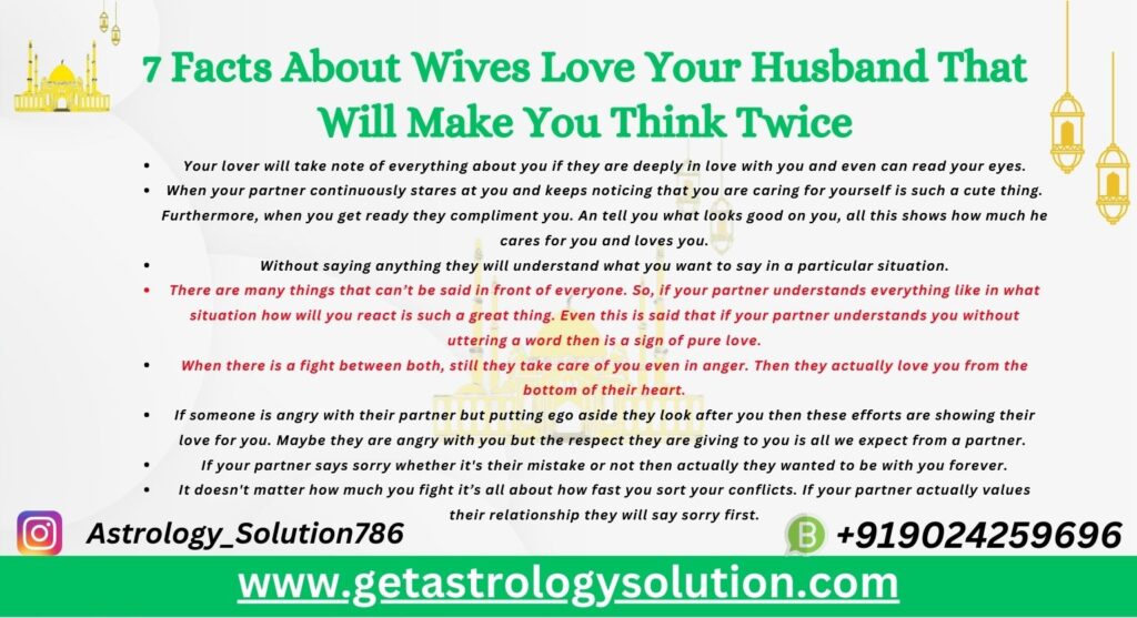 7 Facts About Wives Love Your Husband That Will Make You Think Twice