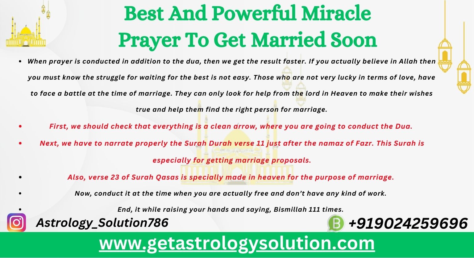 Best And Powerful Miracle Prayer To Get Married Soon